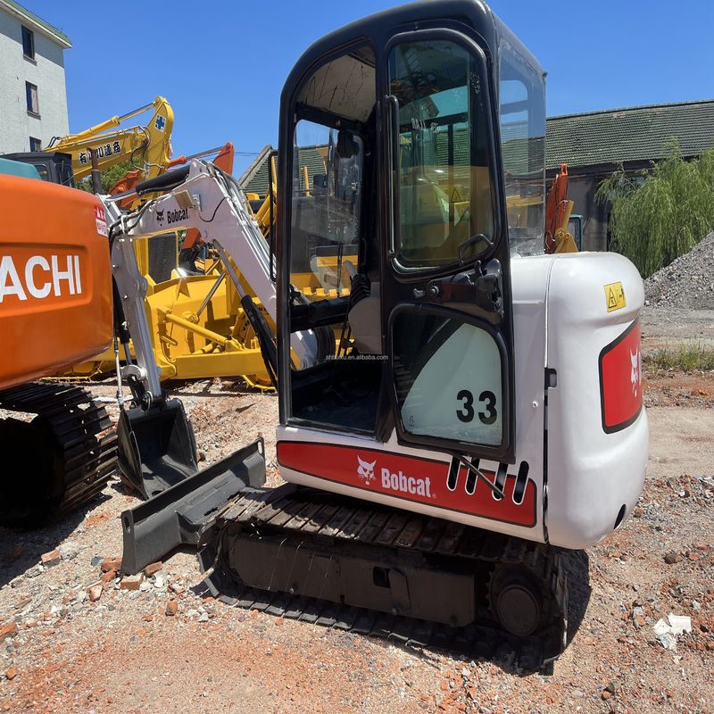 Gebrauchtes Minibagger Bobcat 331 Kleines Gebrauchtes Post-Lochgräber Gebrauchtes Bagger