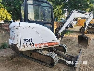 Gebrauchtes Minibagger Bobcat 331 Kleines Gebrauchtes Post-Lochgräber Gebrauchtes Bagger