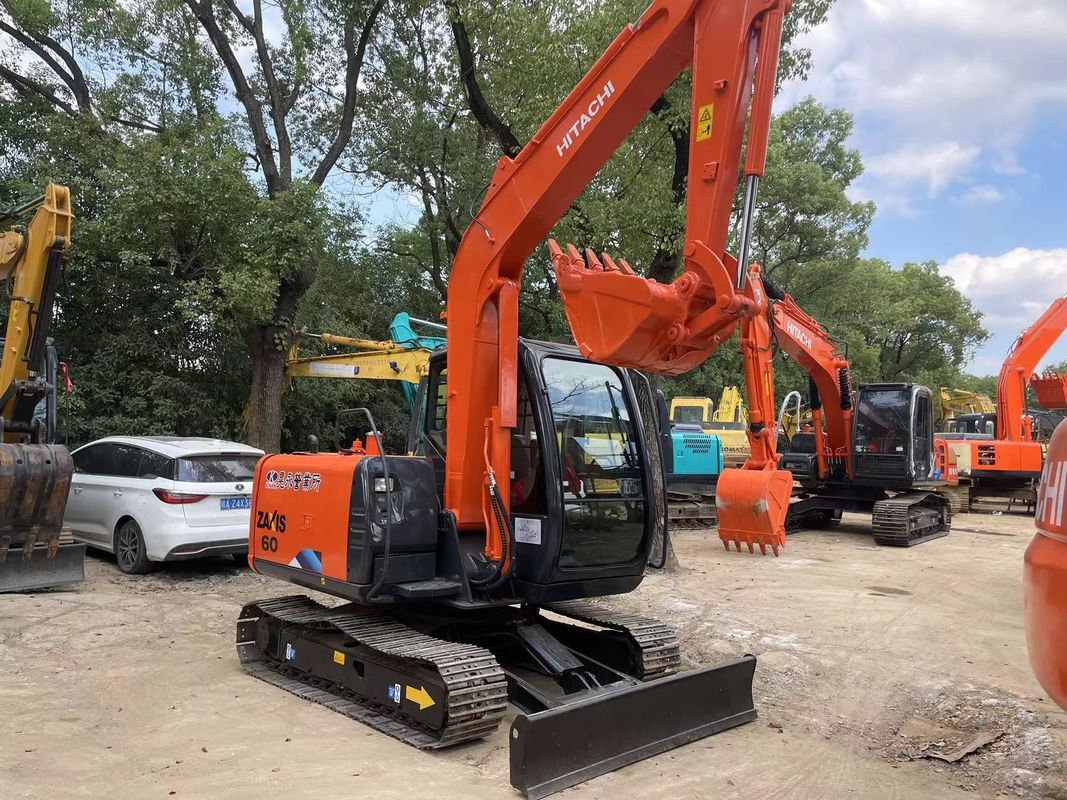 Verkaufen Sie hochwertigen gebrauchten Hitachi ZX60 Mini Bagger gebrauchten Japan Hitachi Bagger ZX60 zum Verkauf