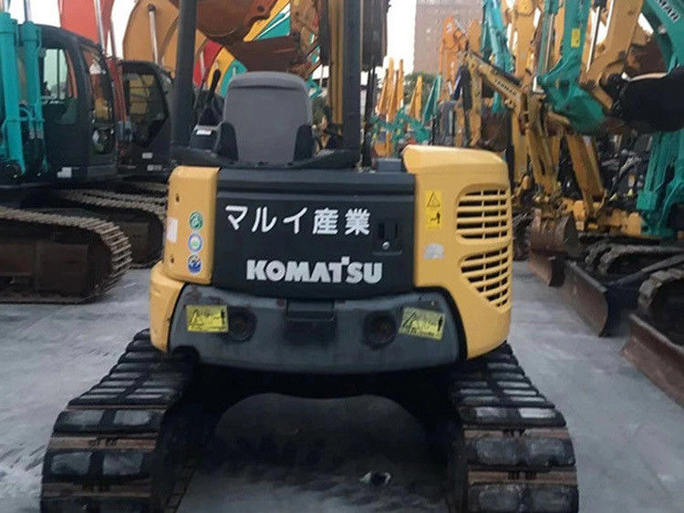 Gut gepflegte gebrauchte Mini Komatsu PC40 Bagger mit geöffneter Kabine PC 40 4 Tonnen kleiner Bagger zum Verkauf PC40mr