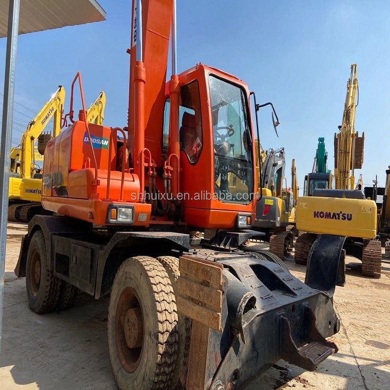 Gebraucht Qualität DOOSAN 210W Bagger mit niedrigem Preis zum Verkauf/Gebrauchtes Hydraulik-Crawler Doosan 210W Bagger Bagger