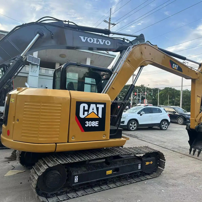Gebrauchtes Baggerzeugnis CAT 308E,Zweite Hand Billiges CRAWLEREXGAVATOR CAT308E mit niedrigem Preis