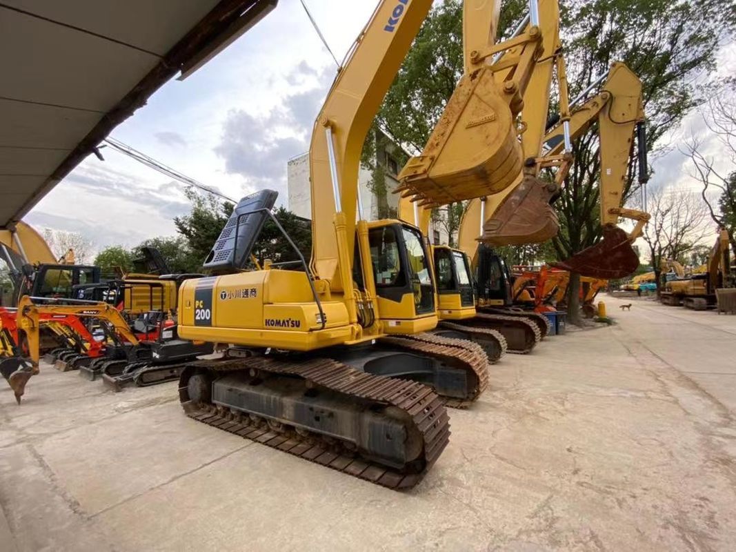 Gebrauchtes Komatsu PC200-7 PC200-7 20 Tonnen Exkavator auf Lager zum Verkauf
