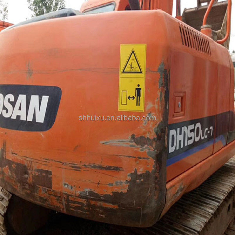 Gebrauchtes hydraulisches Grabmaschinen Doosan DH150/Second Hand Qualität DOOSAN DH150 Bagger mit niedrigem Preis zum Verkauf