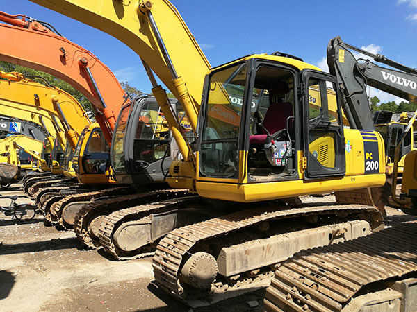 Gebrauchtes Komatsu PC 200-8 Crawler Bagger/ Original Komatsu Bagger PC 200, Billiges Komatsu PC200