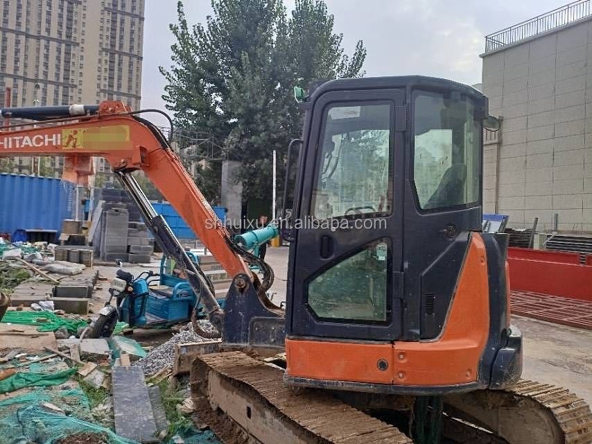 Hitachi auf Lager Gebrauchtes Hitachi EX55 Minibagger zum Verkauf gebrauchtes Hitachi Mini Digger EX55 in gutem Zustand