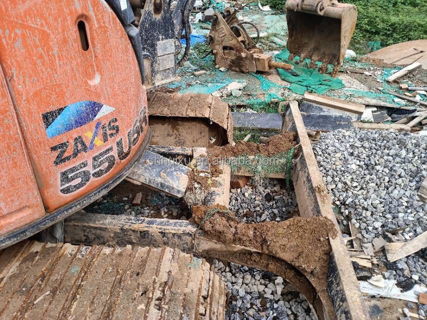 Hitachi auf Lager Gebrauchtes Hitachi EX55 Minibagger zum Verkauf gebrauchtes Hitachi Mini Digger EX55 in gutem Zustand