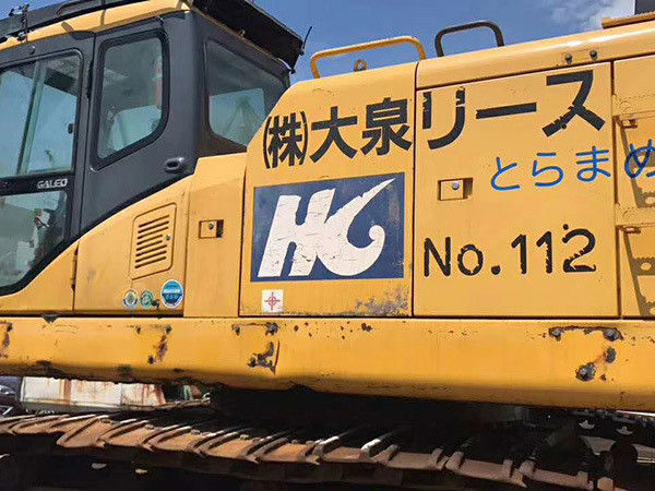 Ausgrabungsmaschine verwendet komatsu PC850 Ausgrabungsmaschine Wechsel Stein Arm Zerkleinern Hammer Komatsu Ausgrabungsmaschine