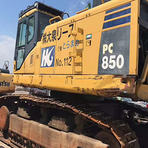 Ausgrabungsmaschine verwendet komatsu PC850 Ausgrabungsmaschine Wechsel Stein Arm Zerkleinern Hammer Komatsu Ausgrabungsmaschine