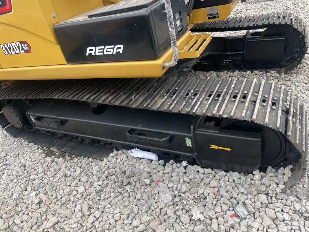 Gebrauchte hydraulische Bagger CAT312D Baumaschine, gebrauchte Raupen-Krawlerbagger CAT312D mit guter Funktion