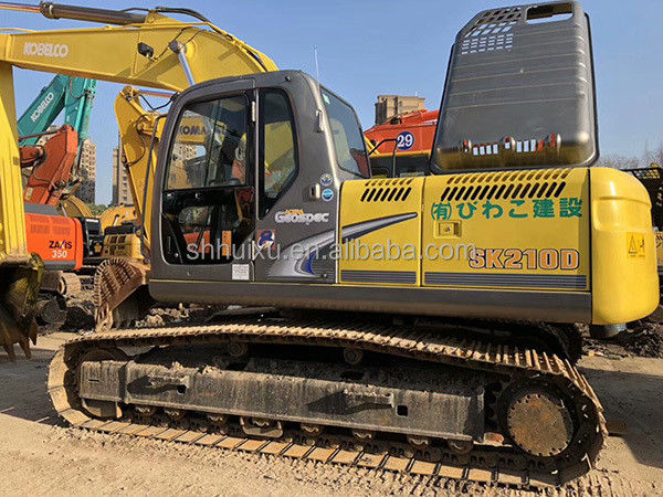 Kobelco SK200 Bestseller gute Qualität gebrauchte Grabmaschine gebrauchte Crawler Bagger Kobelco SK210