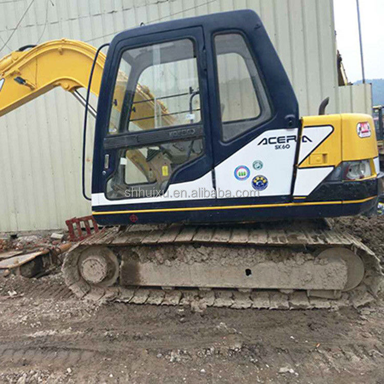 Gebrauchtes hydraulisches Krachbagger Kobelco60-3, Mini Gebraucht hochwertiges Bagger KOBELCO60-3 günstiger Preis