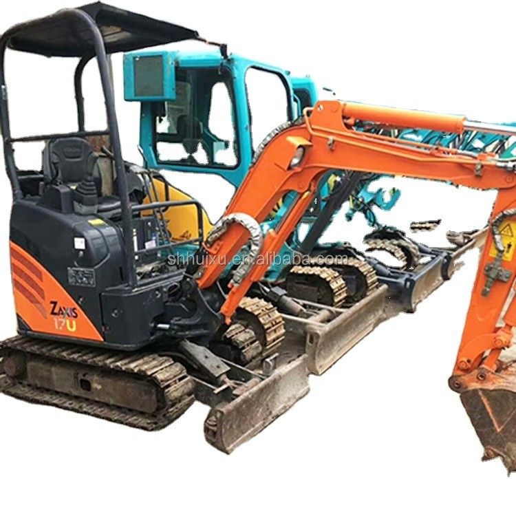 Hitachi Warmverkauf Gebraucht Kleiner Crawler Bagger in gutem Zustand HITACHI 17 gebrauchtes Minibagger