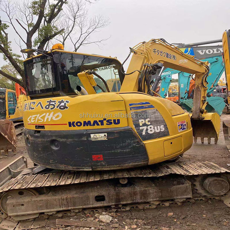 Gebrauchtes Komatsu PC78 Bagger / gebrauchtes Bagger Komatsu PC78 Mini-Krawler-Gräber von guter Qualität Komatsu Bagger