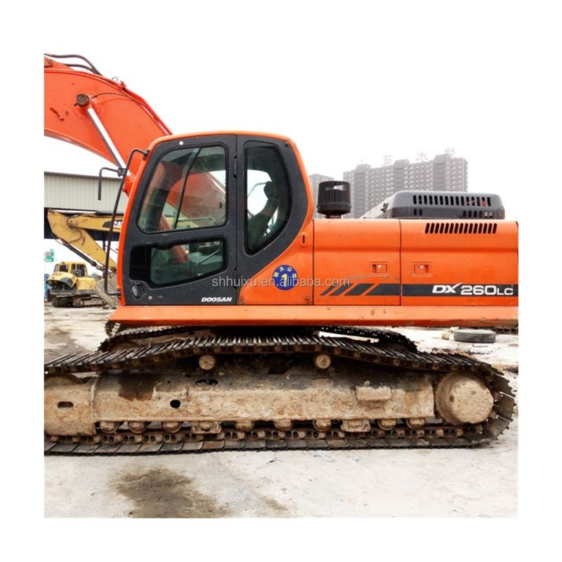 Doosan Warmverkauf Ausgezeichnete Qualität Gebraucht hydraulischer Crawler Bagger DOOSAN DX260 Korea Herkunft/Brauchtgräbermaschine am besten verkauften guten Preis