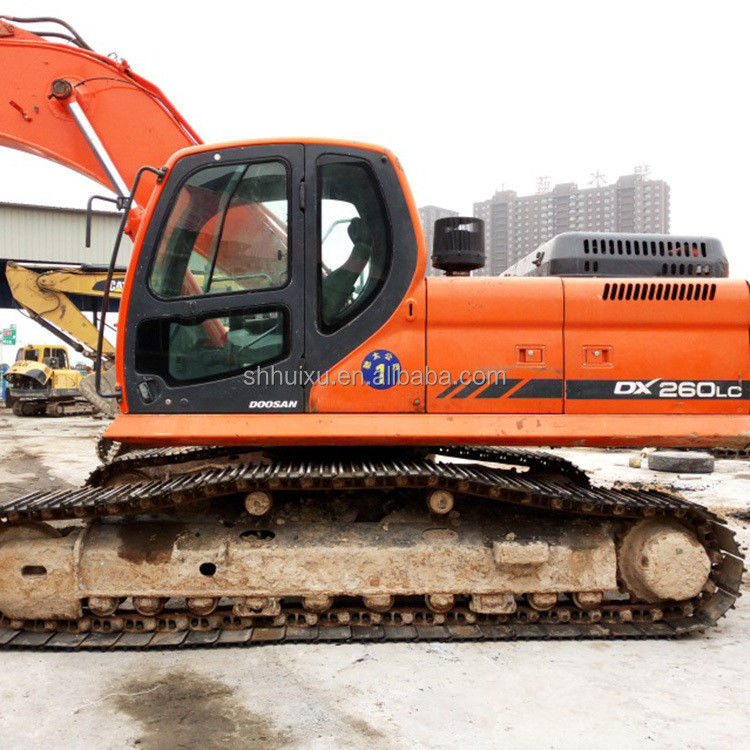 Doosan Warmverkauf Ausgezeichnete Qualität Gebraucht hydraulischer Crawler Bagger DOOSAN DX260 Korea Herkunft/Brauchtgräbermaschine am besten verkauften guten Preis