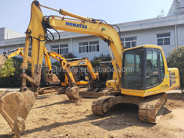 Komatsu Gute Qualität Gebrauchtes Komatsu PC100 Bagger gebrauchte Grabmaschine zum Verkauf Komatsu Bagger