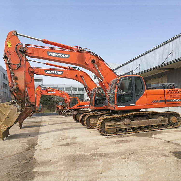 Doosan Warmverkauf Ausgezeichnete Qualität Gebraucht hydraulischer Crawler Bagger DOOSAN DX345 Korea Herkunft/Brauchtgräbermaschine am besten verkauften guten Preis