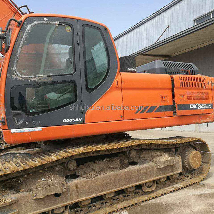 Doosan Warmverkauf Ausgezeichnete Qualität Gebraucht hydraulischer Crawler Bagger DOOSAN DX345 Korea Herkunft/Brauchtgräbermaschine am besten verkauften guten Preis