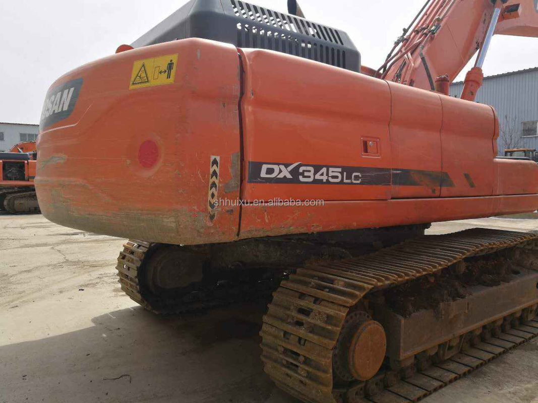Doosan Warmverkauf Ausgezeichnete Qualität Gebraucht hydraulischer Crawler Bagger DOOSAN DX345 Korea Herkunft/Brauchtgräbermaschine am besten verkauften guten Preis