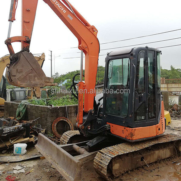 Hitachi auf Lager Gebrauchtes Mini-Digger Japanisches HITACHI 50 zum Verkauf/Second-Hand Kleines Crawler Bagger in gutem Zustand HITACHI 50