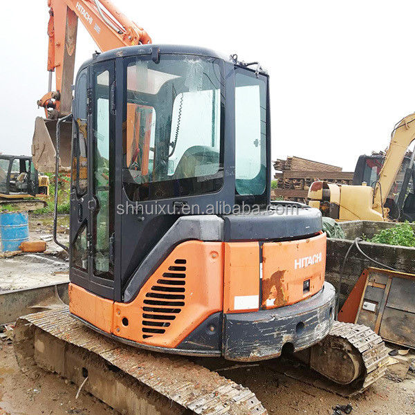 Hitachi auf Lager Gebrauchtes Mini-Digger Japanisches HITACHI 50 zum Verkauf/Second-Hand Kleines Crawler Bagger in gutem Zustand HITACHI 50