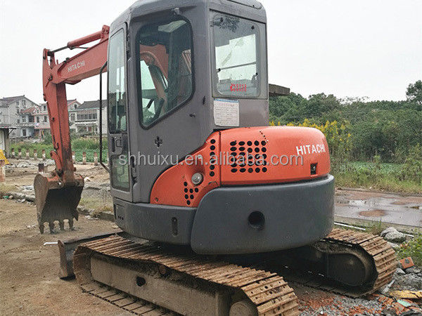 Hitachi auf Lager Gebrauchtes Mini-Digger Japanisches HITACHI 55 zum Verkauf/Second-Hand Kleines Crawler Bagger in gutem Zustand HITACHI 55