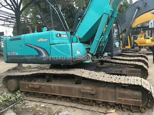 Kobelco SK200 Gebrauchtgräber Kobelco SK260 ausgezeichnete Qualität gebrauchtes Crawler Bagger