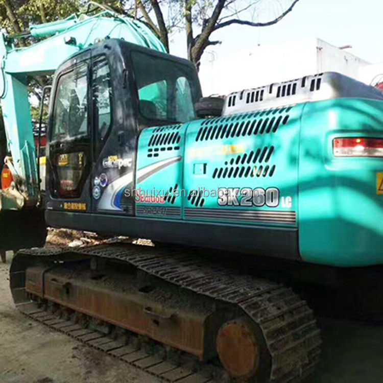 Kobelco SK200 Gebrauchtgräber Kobelco SK260 ausgezeichnete Qualität gebrauchtes Crawler Bagger