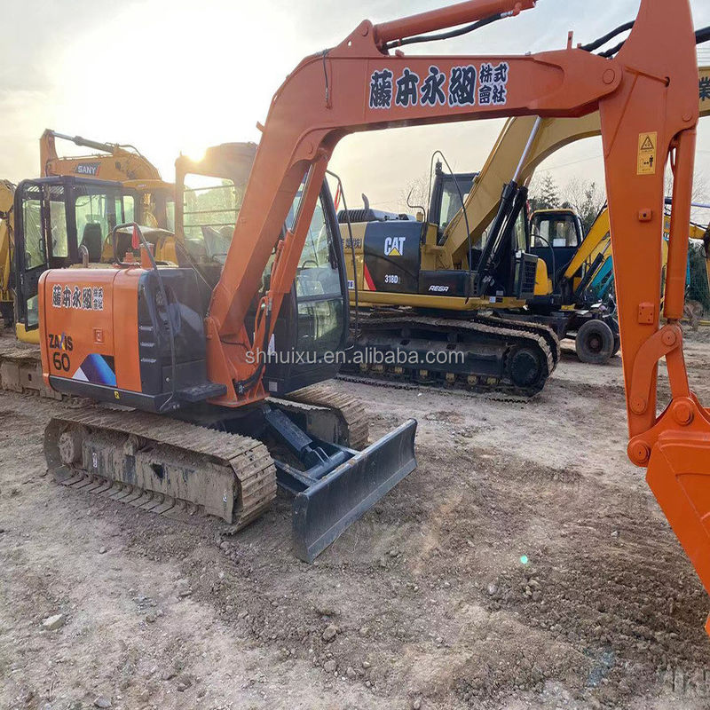 Hitachi auf Lager gebrauchtes Hitachi Mini Bagger zx60 Japan Jahr 2019/Second Hand Kleines Crawler Bagger in gutem Zustand HITACHI 60