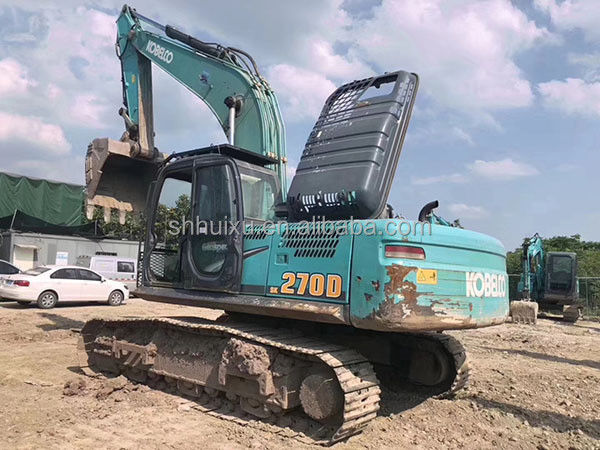 Kobelco SK200 Ausgezeichnete Qualität Gebraucht-Krawler-Exkavator gebrauchte Grabmaschine Kobelco SK270D günstiger Preis