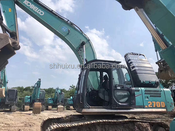 Kobelco SK200 Ausgezeichnete Qualität Gebraucht-Krawler-Exkavator gebrauchte Grabmaschine Kobelco SK270D günstiger Preis