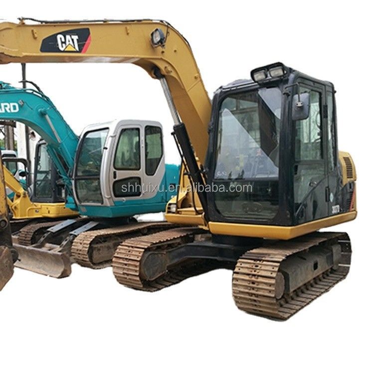 Gebrauchte Bagger cat307 Mini-Krawler Grabmaschine Bagger verwendet CAT307D 7T Caterpillar Bagger Caterpillar auf Lager