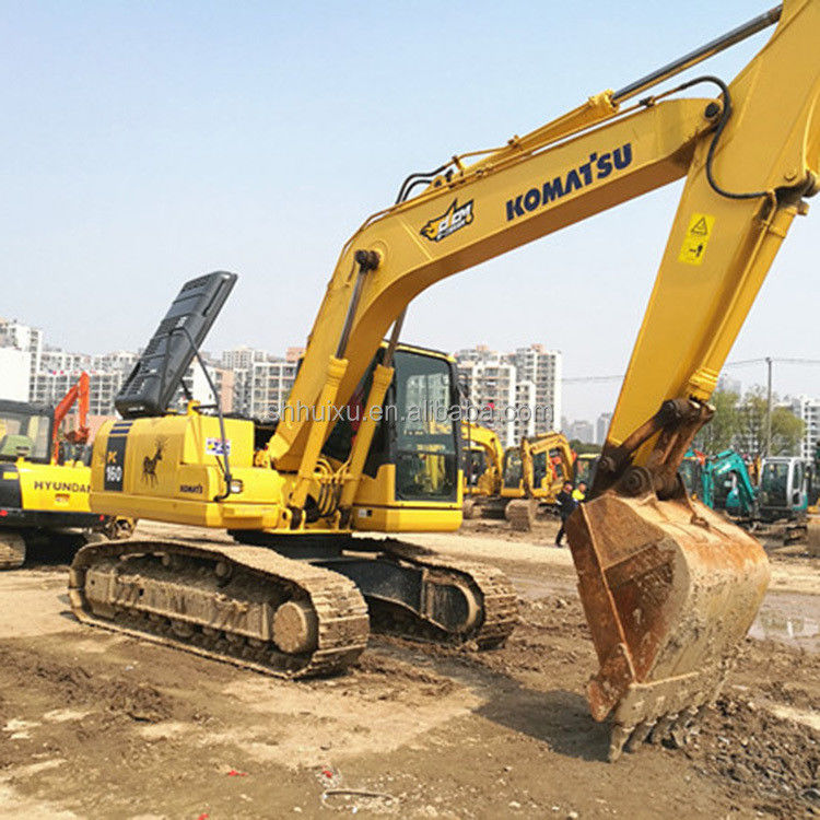Komatsu Gebrauchtkomatsu PC160-7 Crawler Bagger gebrauchte Grabmaschine zum Verkauf Komatsu Bagger
