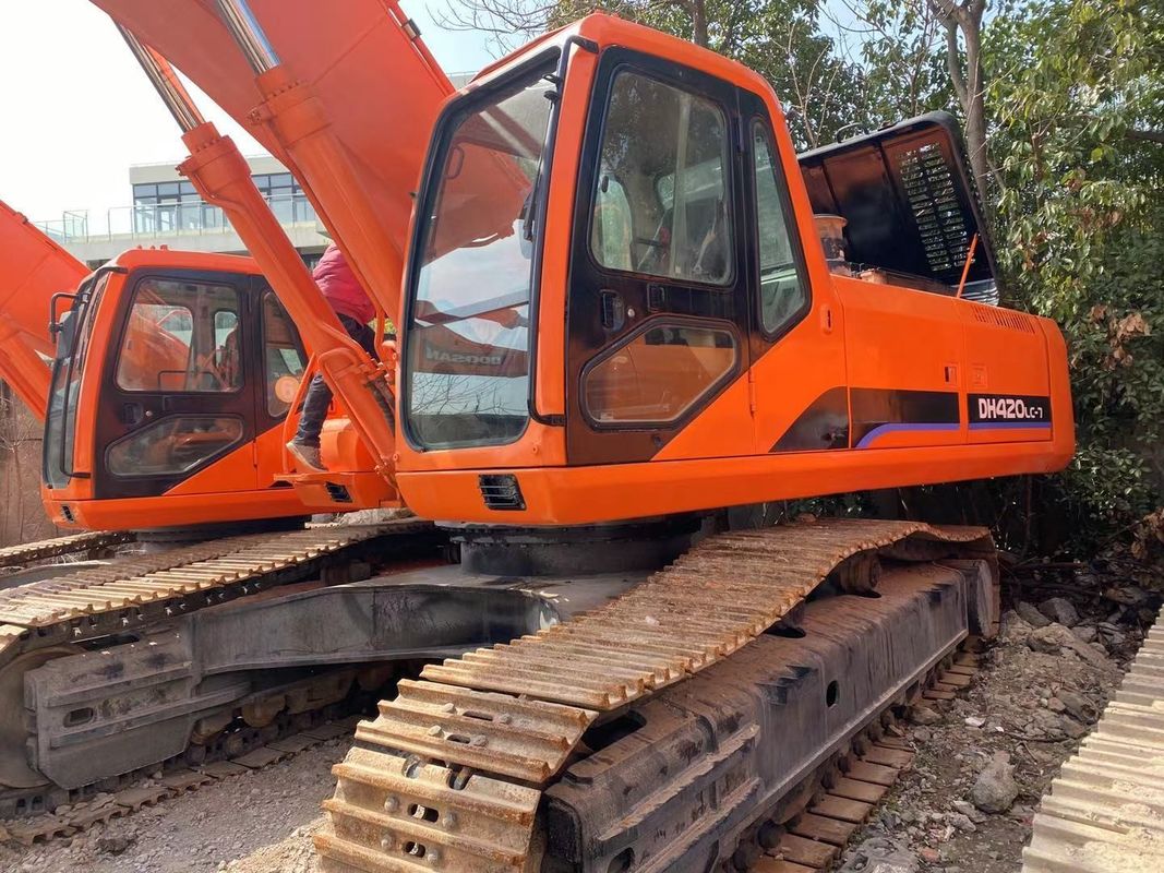 Doosan heißer Verkauf ausgezeichnete Qualität Gebraucht hydraulischer Crawler Bagger DOOSAN DH420 gebrauchte Grabmaschine am besten verkaufen