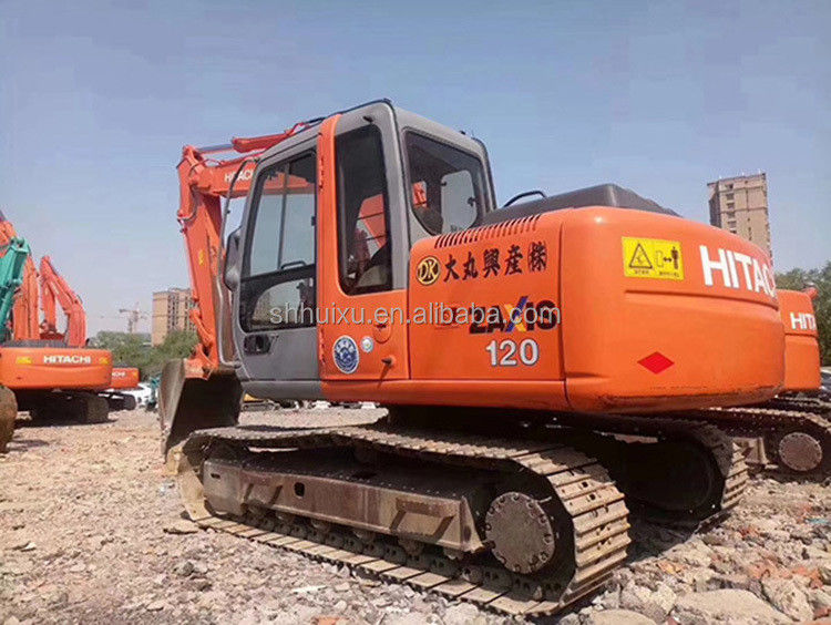 Hitachi Warmverkauf Gebraucht Crawler Bagger HITACHI 120 in gutem Zustand Gebraucht Bagger zum Verkauf