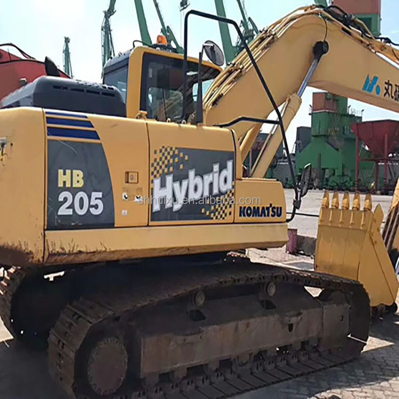 Komatsu Gebraucht Komatsu PC205 Crawler Bagger gute Qualität gebrauchte Baggermaschine zum Verkauf Komatsu Bagger