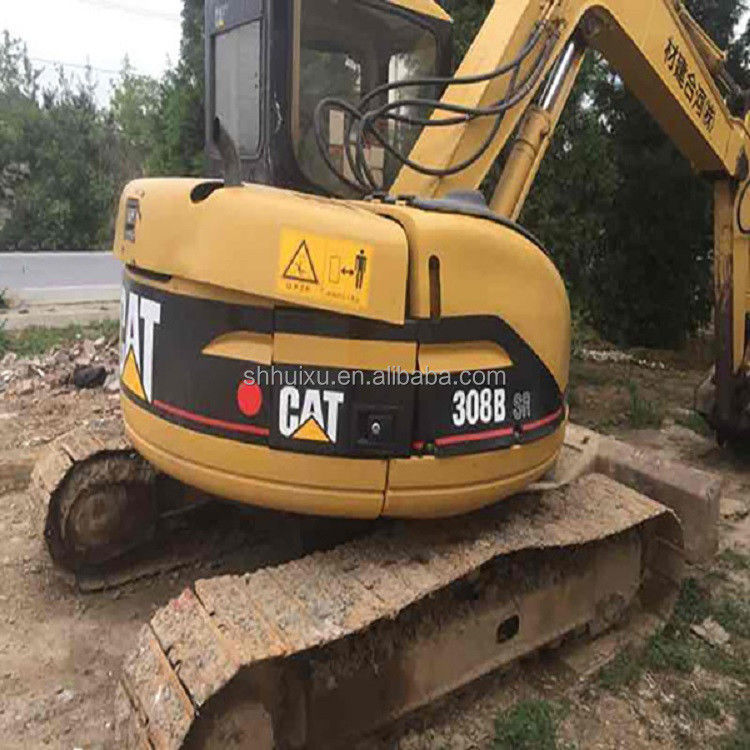 Zweithand gute Qualität Gebrauchtes Mini-Crawler-Exkavator Gebrauchtes CAT308B 8T Gebrauchtes Exkavator-Grabmaschine
