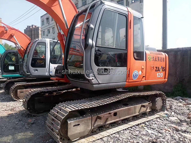 Hitachi Warmverkauf Gebraucht Crawler Bagger HITACHI 120 in gutem Zustand Gebraucht Bagger zum Verkauf