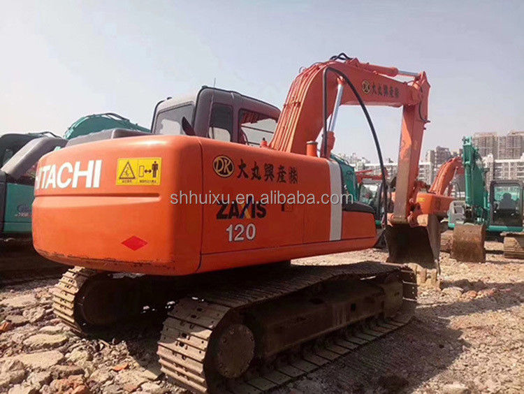 Hitachi Warmverkauf Gebraucht Crawler Bagger HITACHI 120 in gutem Zustand Gebraucht Bagger zum Verkauf