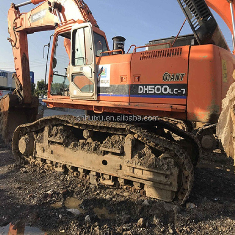Doosan Warmverkauf Ausgezeichnete Qualität Gebraucht hydraulischer Crawler Bagger DOOSAN DH500 Korea Herkunft/Brauchtgräbermaschine am besten verkauften guten Preis