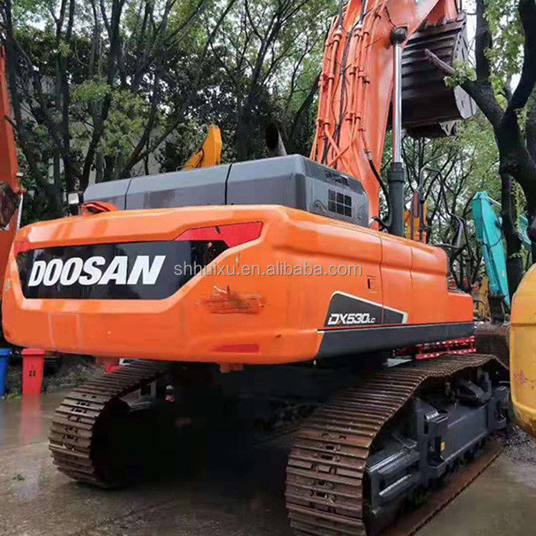 Doosan warmer Verkauf ausgezeichnete Qualität Gebraucht hydraulische Crawler Bagger DOOSAN DX530 Korea Herkunft Gebraucht Graben Maschine Bestseller