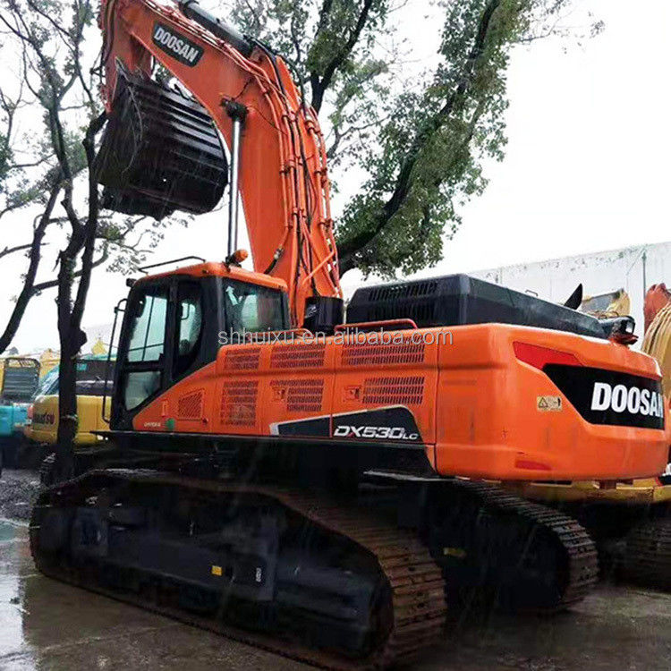 Doosan warmer Verkauf ausgezeichnete Qualität Gebraucht hydraulische Crawler Bagger DOOSAN DX530 Korea Herkunft Gebraucht Graben Maschine Bestseller