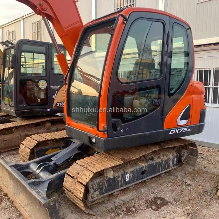 Südkorea Ursprung gebrauchtes Mini-Gräber Doosan75 Qualität Baumaschine/Second Hand hydraulische Crawler Bagger DOOSAN75 heiß verkaufen