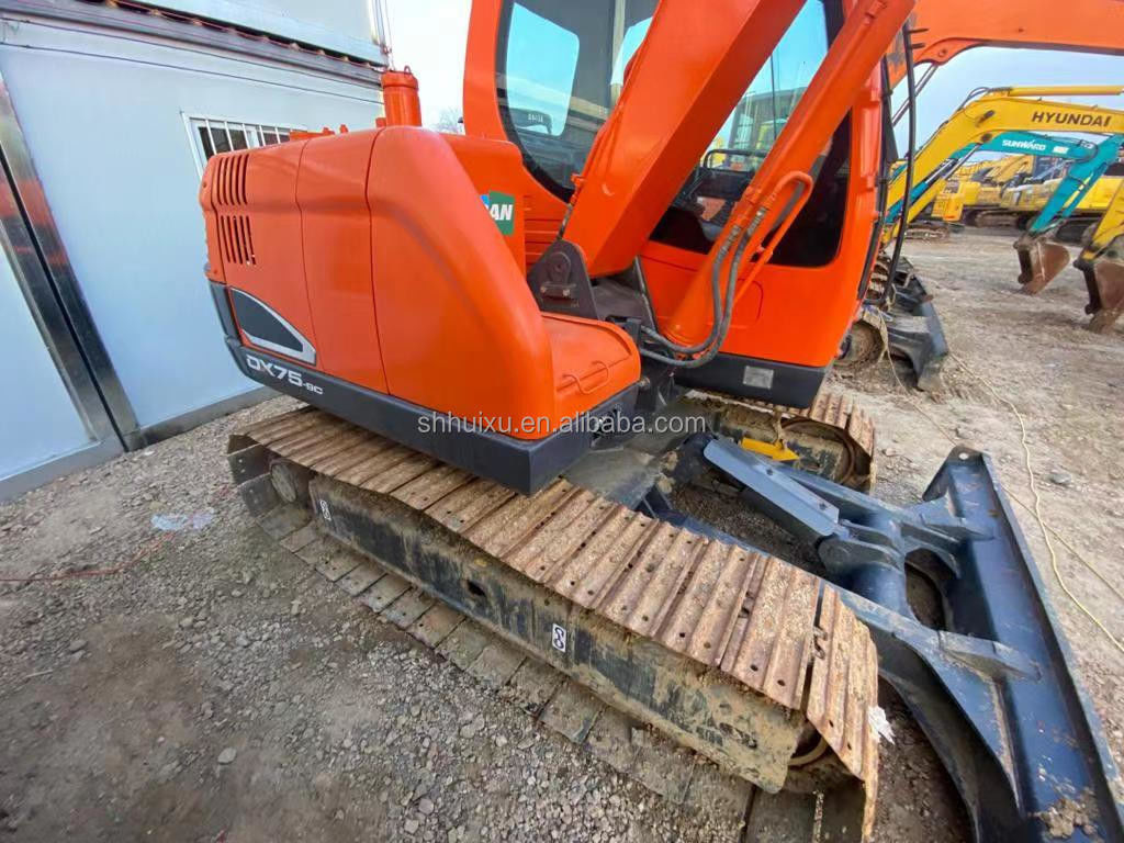 Südkorea Ursprung gebrauchtes Mini-Gräber Doosan75 Qualität Baumaschine/Second Hand hydraulische Crawler Bagger DOOSAN75 heiß verkaufen
