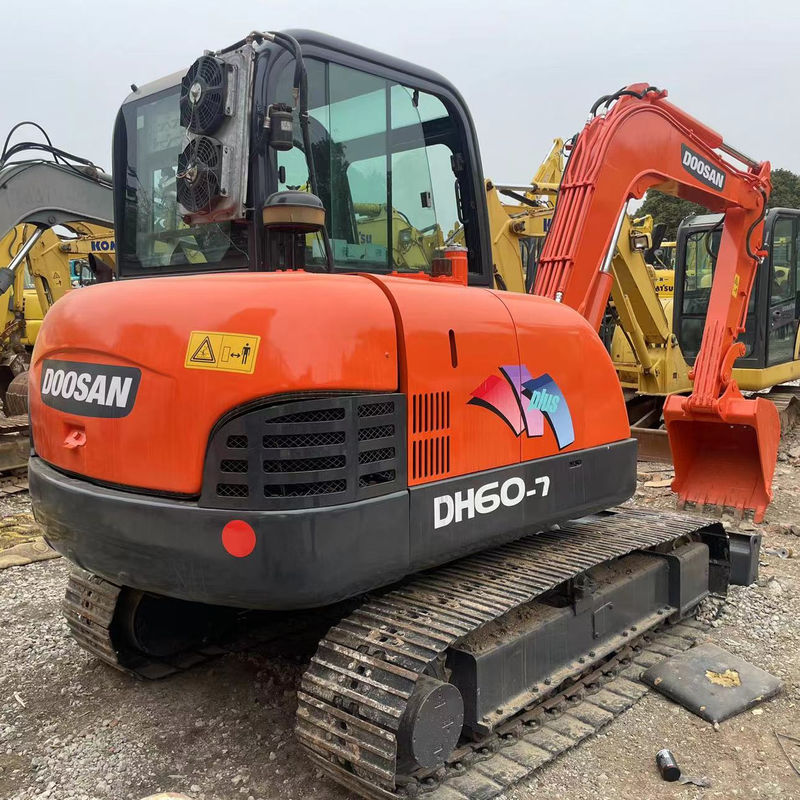Hohe Qualität Gebrauchtes Minibagger Doosan ZX60 Baumaschine/Second-Hand-Hydraulic-Crawler-Excavator DOOSAN ZX60 Ursprung Korea