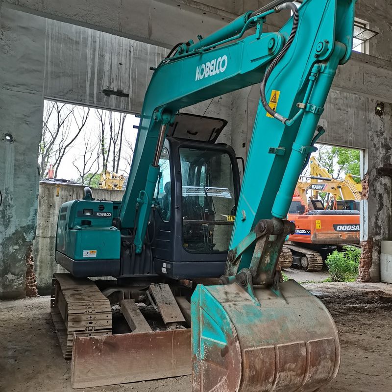 Echtes Shoot 90% Neues Original Japan Gebraucht KOBELCO SK 75 Crawler Bagger zum Verkauf Gebraucht KOBELCO 75 Japanische Technologie Bagger