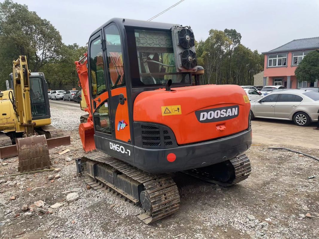 Hohe Qualität Gebrauchtes Minibagger Doosan ZX60 Baumaschine/Second-Hand-Hydraulic-Crawler-Excavator DOOSAN ZX60 Ursprung Korea