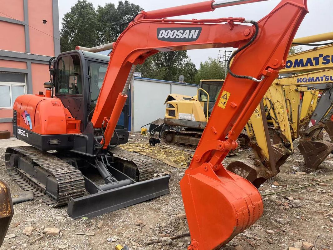 Hohe Qualität Gebrauchtes Minibagger Doosan ZX60 Baumaschine/Second-Hand-Hydraulic-Crawler-Excavator DOOSAN ZX60 Ursprung Korea