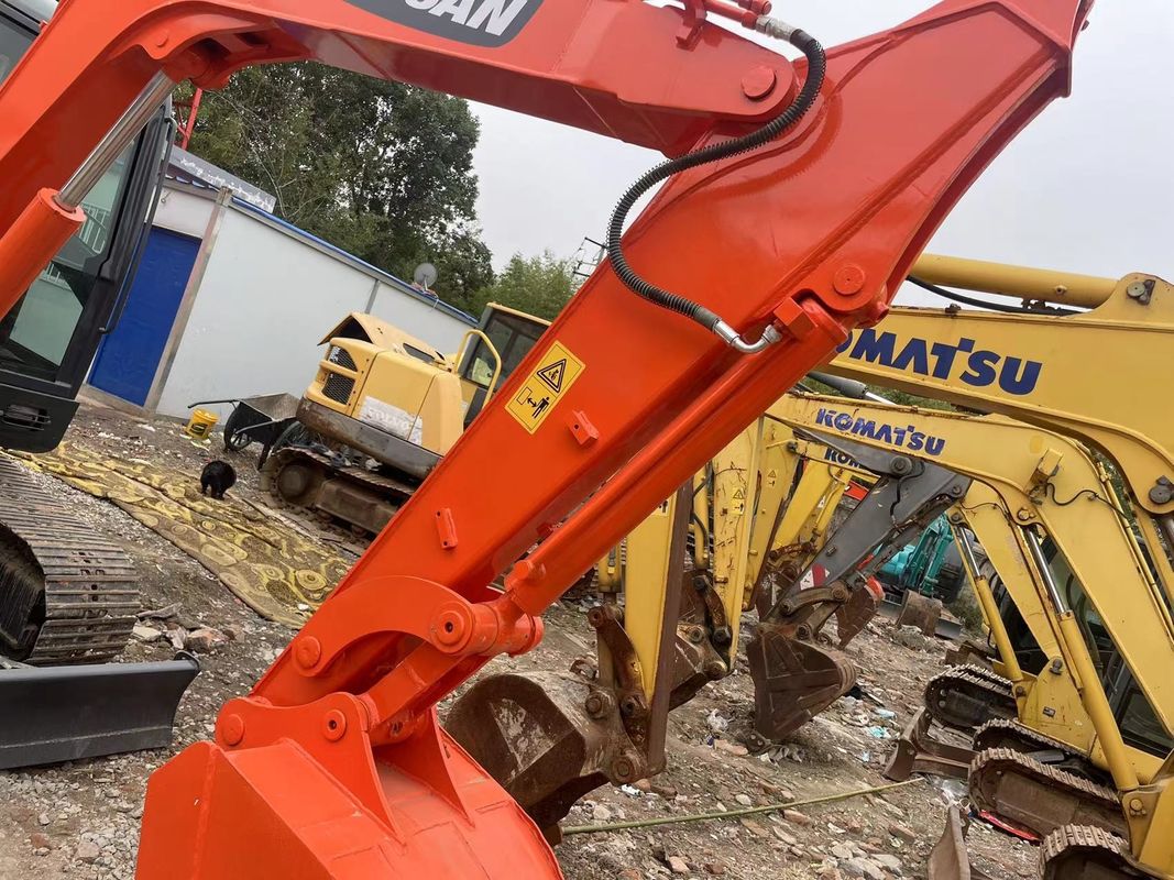 Hohe Qualität Gebrauchtes Minibagger Doosan ZX60 Baumaschine/Second-Hand-Hydraulic-Crawler-Excavator DOOSAN ZX60 Ursprung Korea